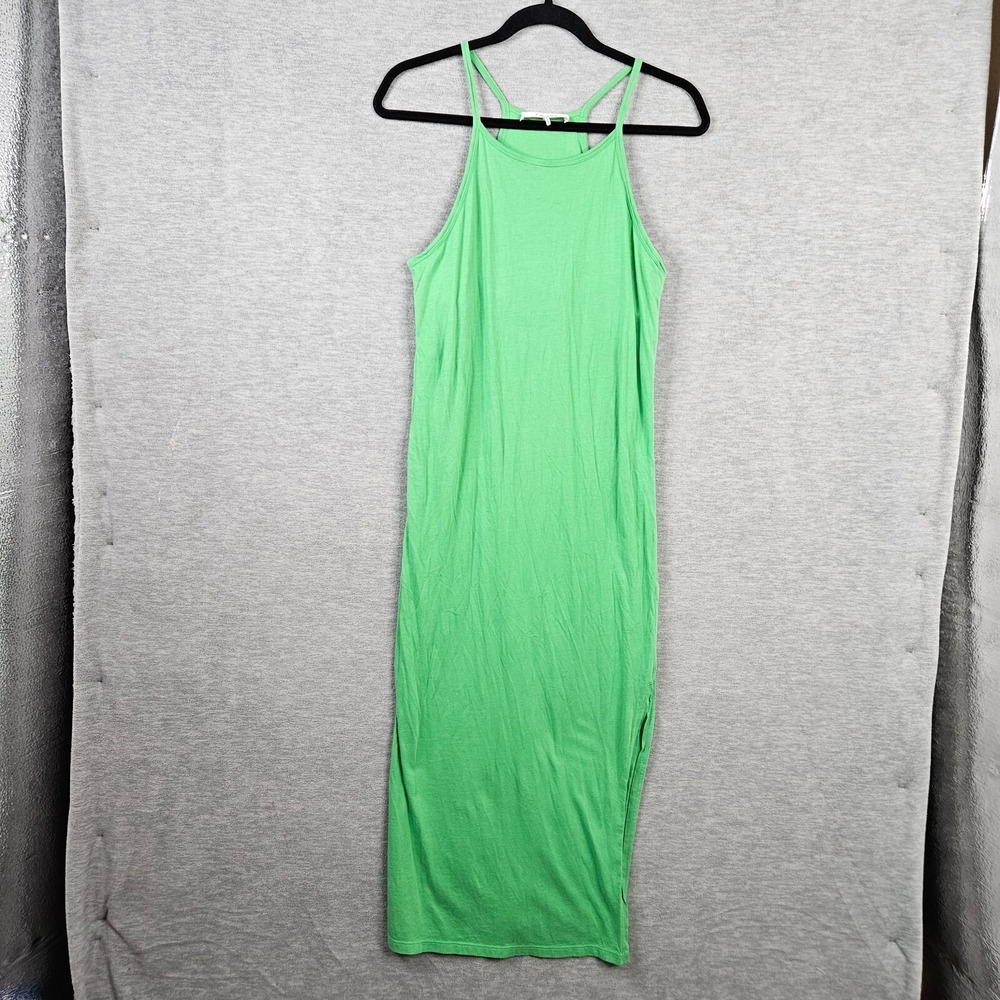 Frame Women's Pima Cotton Stretch Jersey Midi Tank Top Dress Size M